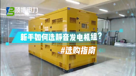 「視頻」新手如何選靜音柴油發(fā)電機(jī)組？